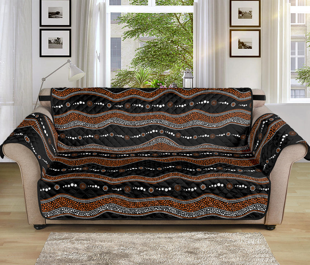 Australian Aboriginal Indigenous Print Sofa Protector