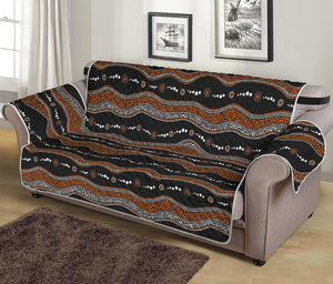 Australian Aboriginal Indigenous Print Sofa Protector