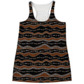 Australian Aboriginal Indigenous Print Women's Racerback Tank Top