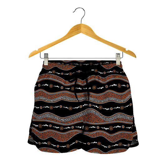 Australian Aboriginal Indigenous Print Women's Shorts