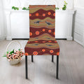 Australian Aboriginal Kangaroo Print Dining Chair Slipcover