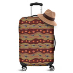 Australian Aboriginal Kangaroo Print Luggage Cover