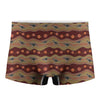 Australian Aboriginal Kangaroo Print Men's Boxer Briefs