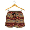 Australian Aboriginal Kangaroo Print Women's Shorts