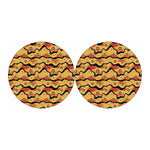 Australian Aboriginal Pattern Print Car Coasters