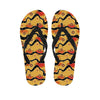 Australian Aboriginal Pattern Print Flip Flops