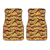 Australian Aboriginal Pattern Print Front Car Floor Mats