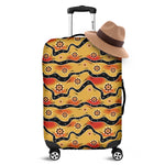 Australian Aboriginal Pattern Print Luggage Cover