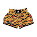 Australian Aboriginal Pattern Print Muay Thai Boxing Shorts