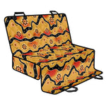 Australian Aboriginal Pattern Print Pet Car Back Seat Cover