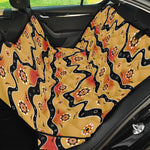 Australian Aboriginal Pattern Print Pet Car Back Seat Cover