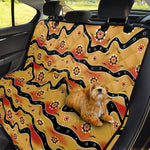 Australian Aboriginal Pattern Print Pet Car Back Seat Cover