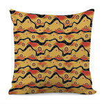 Australian Aboriginal Pattern Print Pillow Cover