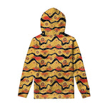 Australian Aboriginal Pattern Print Pullover Hoodie