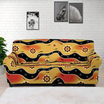 Australian Aboriginal Pattern Print Sofa Cover