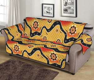 Australian Aboriginal Pattern Print Sofa Protector