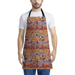 Australian Animals Pattern Print Apron