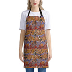 Australian Animals Pattern Print Apron