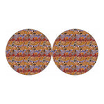Australian Animals Pattern Print Car Coasters