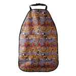Australian Animals Pattern Print Car Seat Organizers