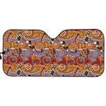 Australian Animals Pattern Print Car Sun Shade