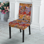 Australian Animals Pattern Print Dining Chair Slipcover