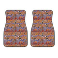 Australian Animals Pattern Print Front Car Floor Mats