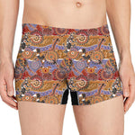 Australian Animals Pattern Print Men's Boxer Briefs