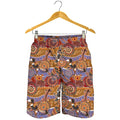 Australian Animals Pattern Print Men's Shorts