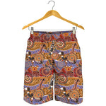 Australian Animals Pattern Print Men's Shorts