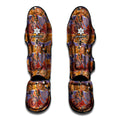 Australian Animals Pattern Print Muay Thai Shin Guards