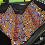 Australian Animals Pattern Print Pet Car Back Seat Cover