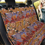 Australian Animals Pattern Print Pet Car Back Seat Cover