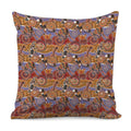 Australian Animals Pattern Print Pillow Cover