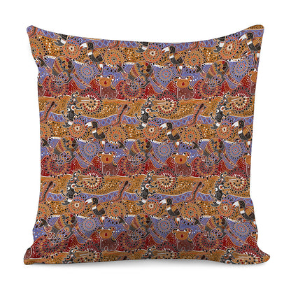 Australian Animals Pattern Print Pillow Cover