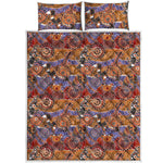 Australian Animals Pattern Print Quilt Bed Set