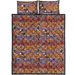 Australian Animals Pattern Print Quilt Bed Set