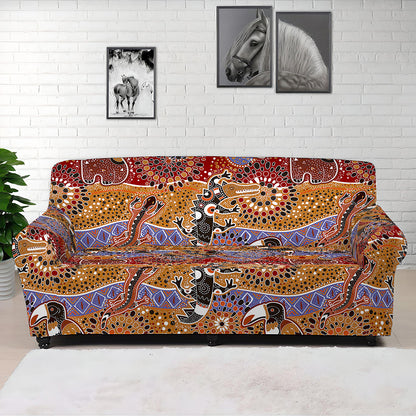 Australian Animals Pattern Print Sofa Cover