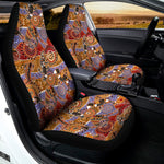 Australian Animals Pattern Print Universal Fit Car Seat Covers