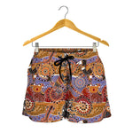 Australian Animals Pattern Print Women's Shorts
