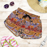 Australian Animals Pattern Print Women's Shorts