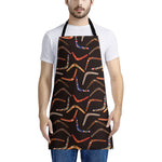 Australian Boomerang Pattern Print Apron