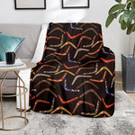 Australian Boomerang Pattern Print Blanket