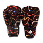 Australian Boomerang Pattern Print Boxing Gloves