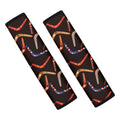 Australian Boomerang Pattern Print Car Seat Belt Covers