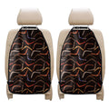 Australian Boomerang Pattern Print Car Seat Organizers