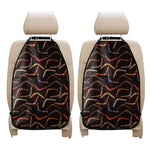 Australian Boomerang Pattern Print Car Seat Organizers