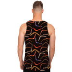 Australian Boomerang Pattern Print Men's Tank Top
