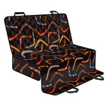 Australian Boomerang Pattern Print Pet Car Back Seat Cover