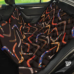 Australian Boomerang Pattern Print Pet Car Back Seat Cover